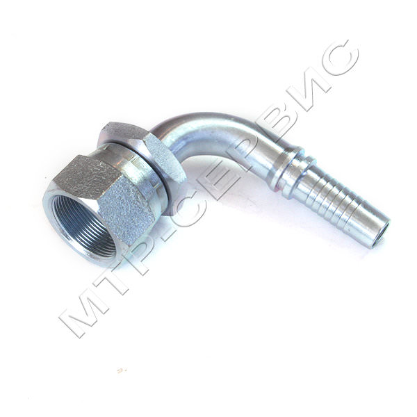 Фитинг 27х1,5  komatsu (74гр.) (90)(Г) ду16  (1k)