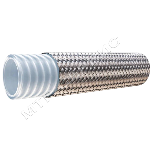 Рукав гофрированный ду10 PTFE 150bar (-54°+260°С) Рукав гофрированный ду10 PTFE 150bar (-54°+260°С)